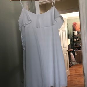 White casual dress